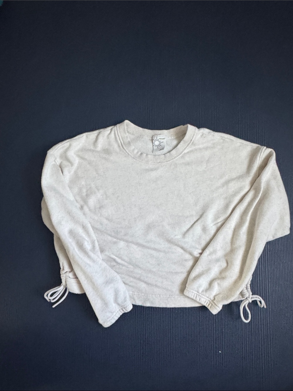aerie OFFLINE Crewneck Sweatshirt - Cream